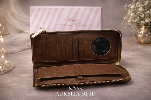 Billetera AURÉLIA RFID